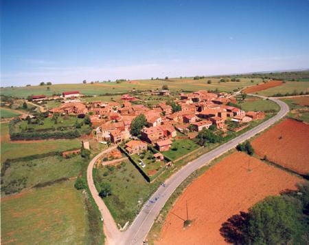 Vista aérea de Villacorta