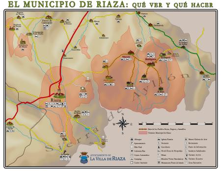 Plano del Municipio de Riaza A4