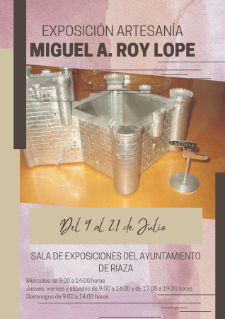 Exposición de Artesanía. Miguel A. Roy Lope