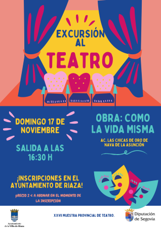 Imagen EXCURSIÓN AL TEATRO.